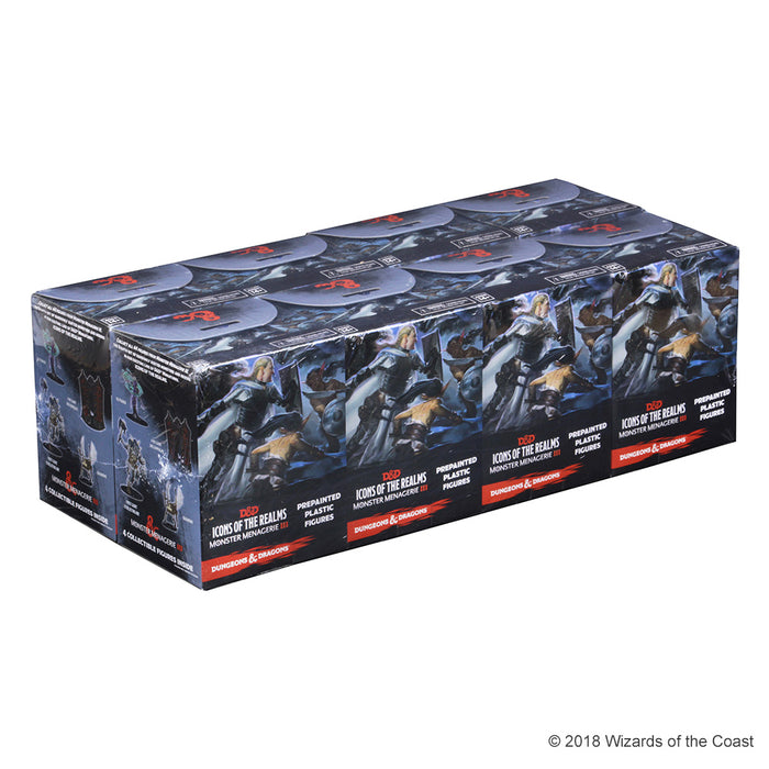 D&D Icons of the Realms: Monster Menagerie III - Booster Brick (8 Boxes)