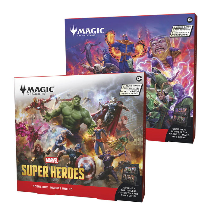 PRE-ORDER | Magic the Gathering: Marvel Super Heroes Scene Box - Set of 2