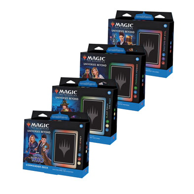 Magic the Gathering: Universes Beyond: Doctor Who - Commander Deck Set LVLUP GAMES Magic the Gathering: Universes Beyond: Doctor Who - Commander Deck Set LVLUP GAMES