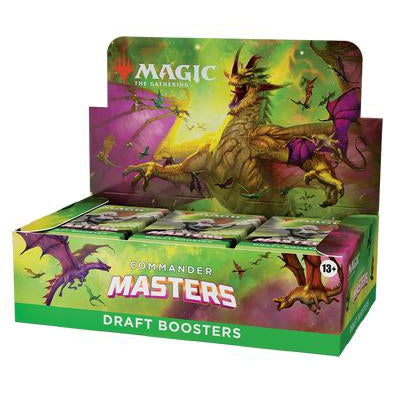 Magic the Gathering: Commander Masters - Draft Booster Box (24 packs)