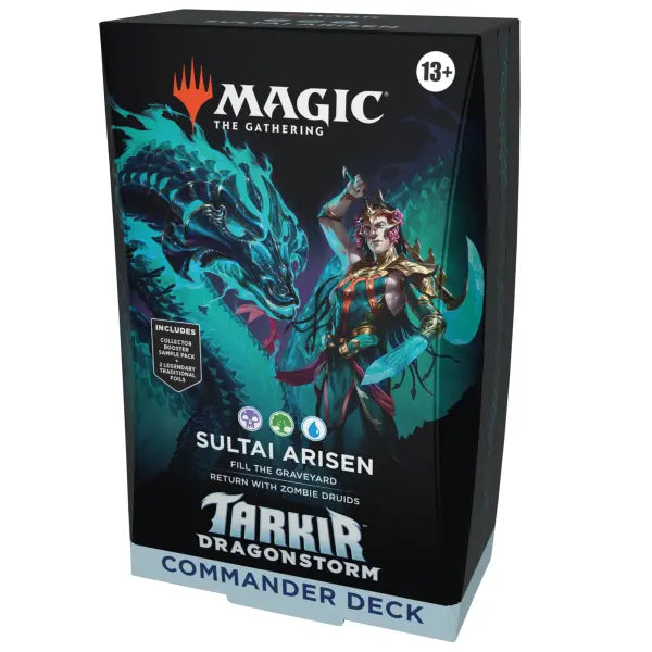 Magic the Gathering: Tarkir Dragonstorm Commander Deck - Sultai Arisen