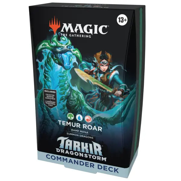 Magic the Gathering: Tarkir Dragonstorm Commander Deck - Temur Roar