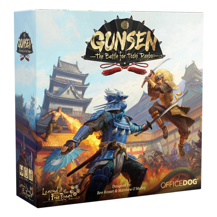 Gunsen: The Battle for Toshi Ranbo + PROMO Wooden Tile