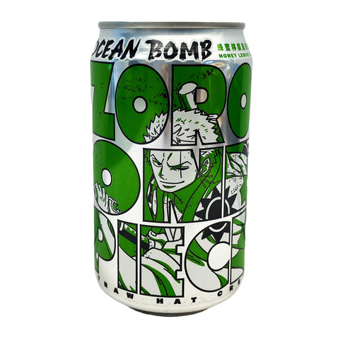 Ocean Bomb: One Piece Sparkling Water - Zoro / Honey Lemon