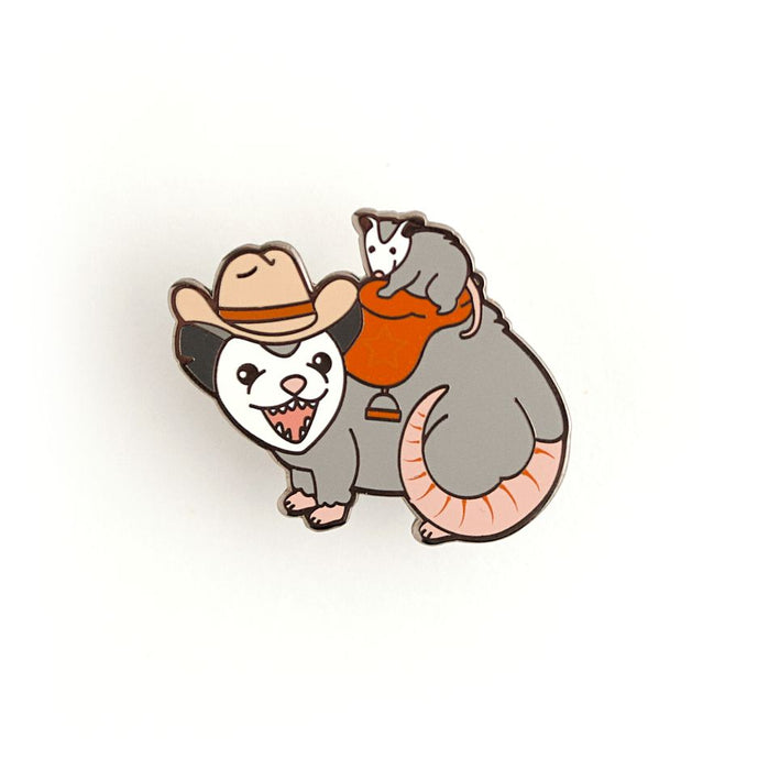 Luxcups Creative: Possum Posse Enamel Pin