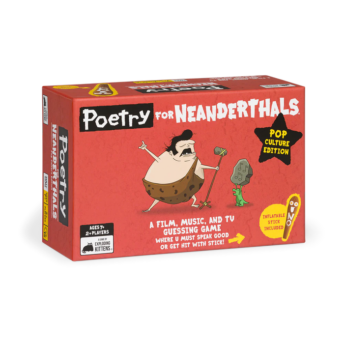 Poetry for Neanderthals: Pop Culture Edition