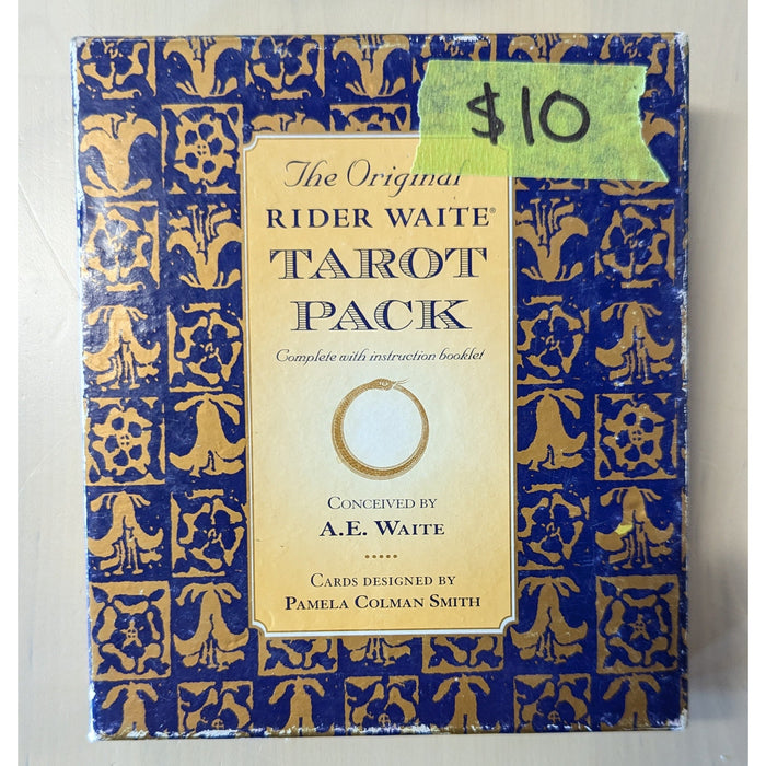 REROLL | The Original Rider Waite Tarot Pack [$10.00]