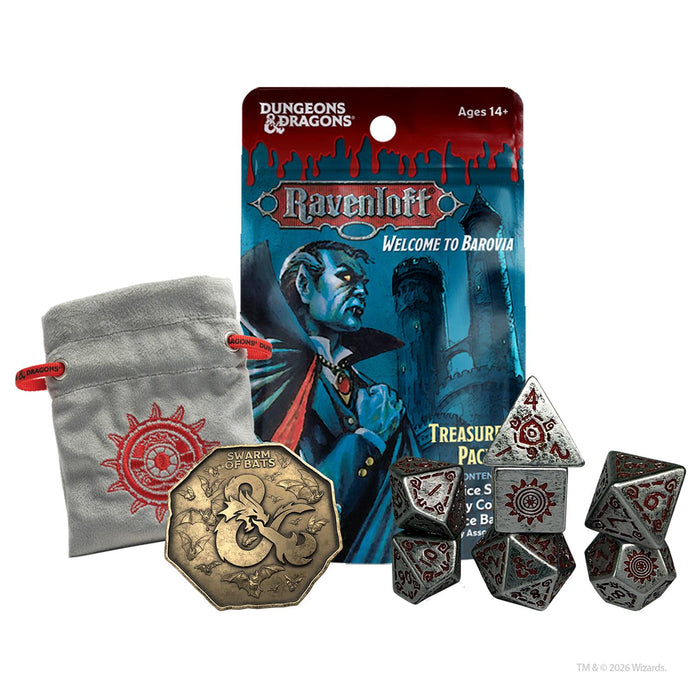 D&D Ravenloft: Welcome to Barovia Treasure Packs