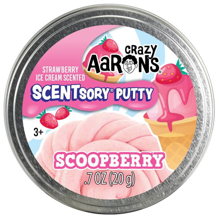 Crazy Aaron's Thinking Putty: SCENTsory® - Scoopberry