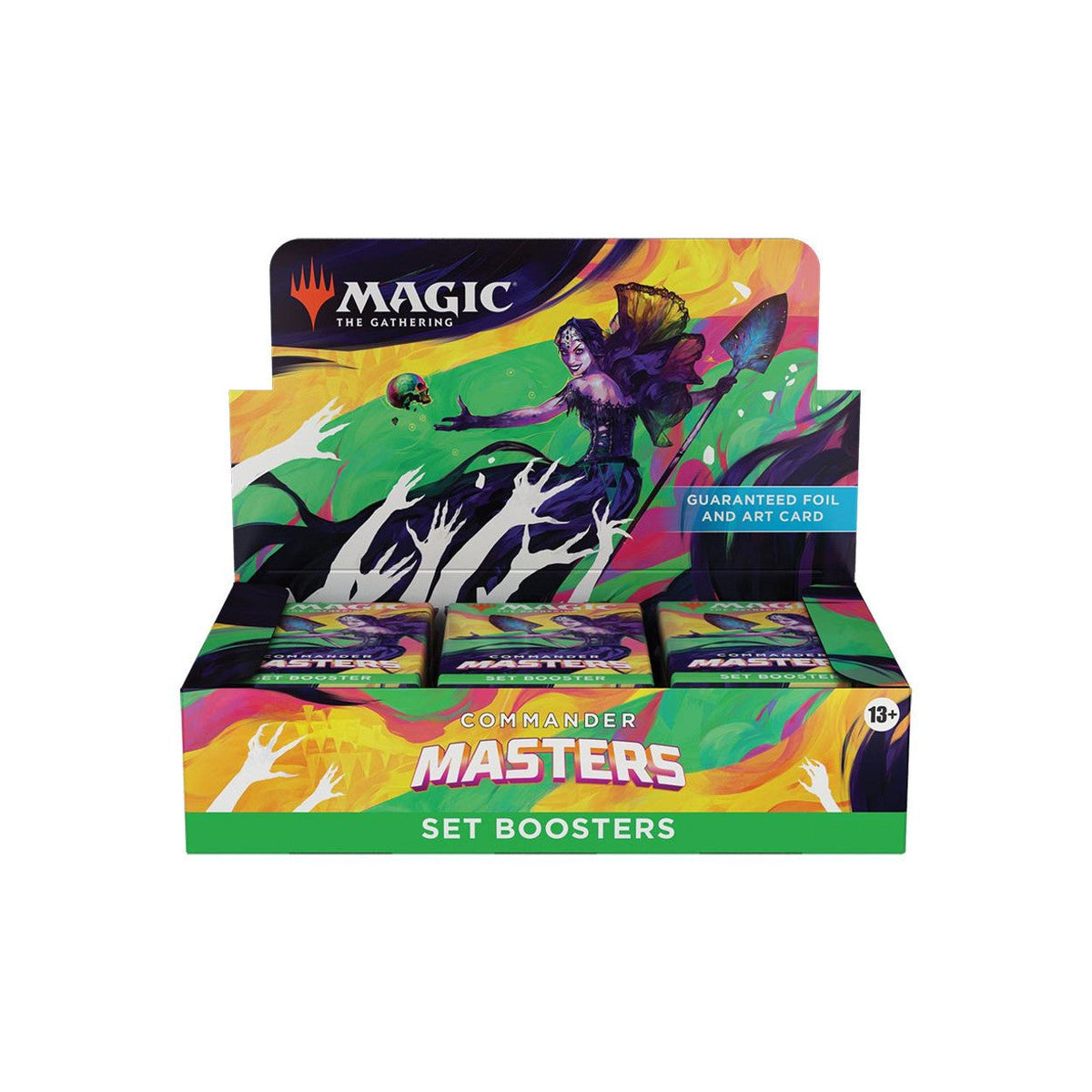 Magic the Gathering: Commander Masters - Set Booster Box (24 packs) LVLUP GAMES Magic the Gathering: Commander Masters - Set Booster Box (24 packs) LVLUP GAMES