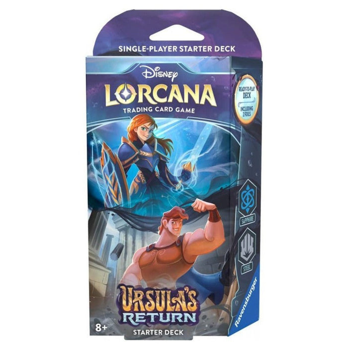 Disney Lorcana: Ursula's Return Starter Deck - Sapphire & Steel