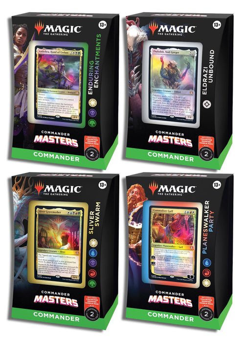 Magic the Gathering: Commander Masters - Commander Deck Set of 4