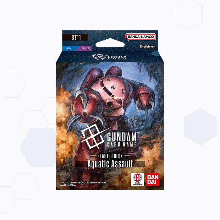 PRE-ORDER | Gundam Card Game: ST-11 Aquatic Assault Starter Deck