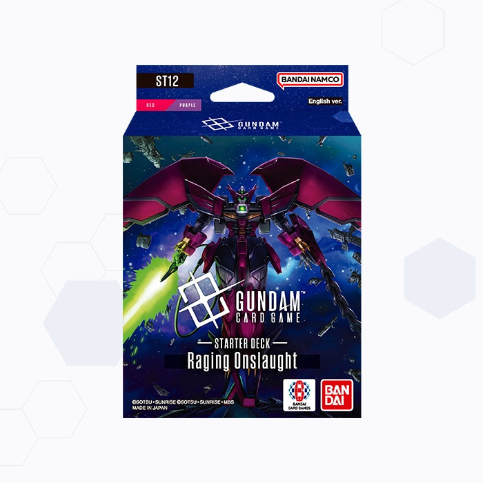 PRE-ORDER | Gundam Card Game: ST-12 Raging Onslaught Starter Deck