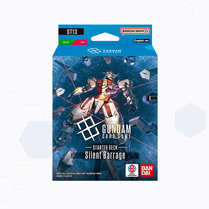 PRE-ORDER | Gundam Card Game: ST-13 Silent Barrage Starter Deck