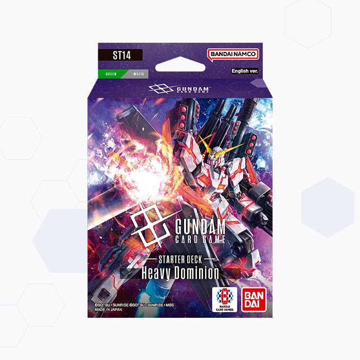 PRE-ORDER | Gundam Card Game: ST-14 Heavy Dominion Starter Deck