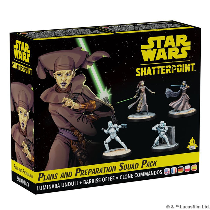 Star Wars Shatterpoint: Plans and Preparation - General Luminara Unduli Squad