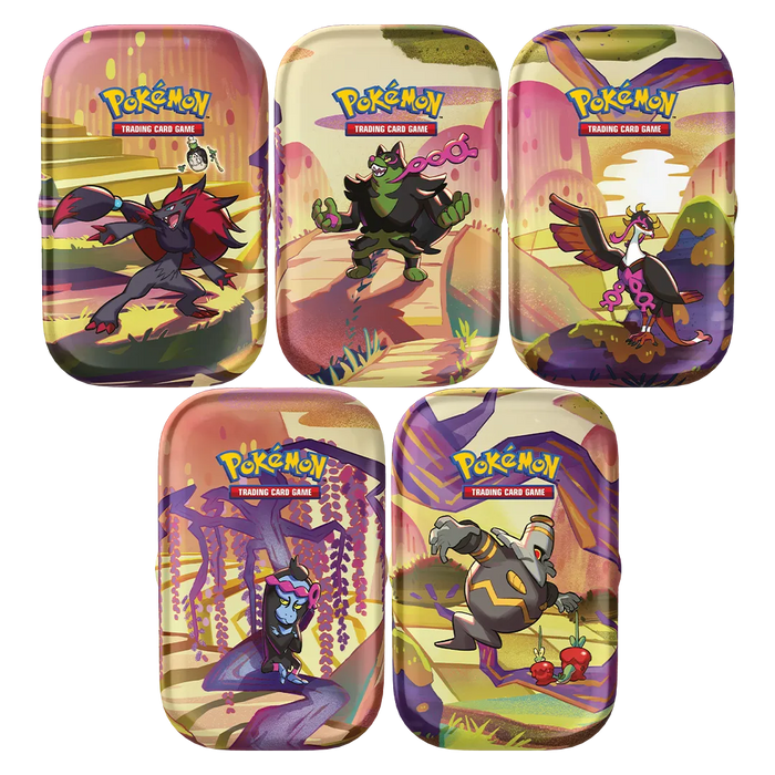 Pokemon Scarlet & Violet: SV6.5 Shrouded Fable Mini Tin Display (10 Tins)