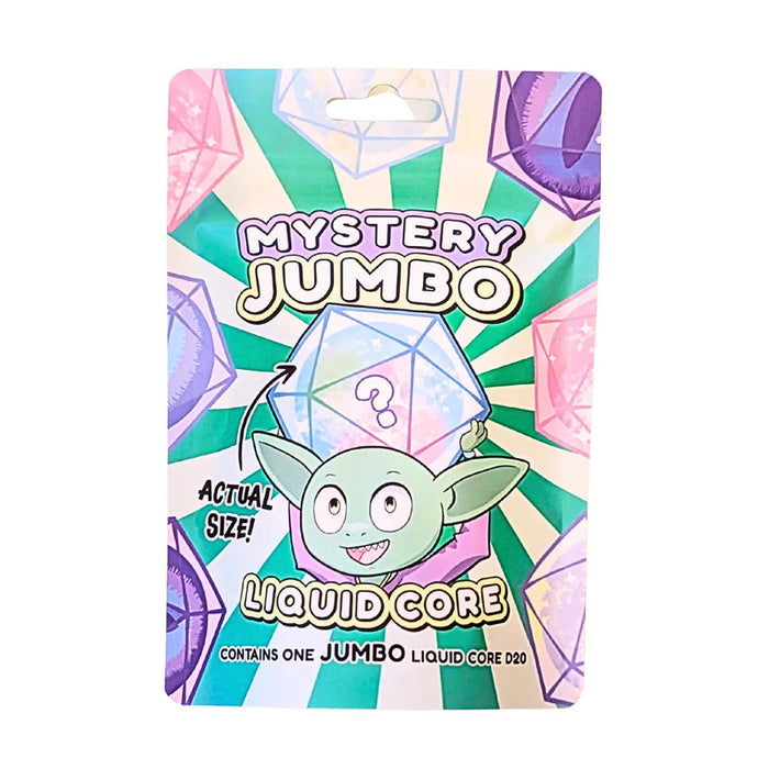 Mystery Dice Goblin: Jumbo D20 Liquid Core Mystery Bags