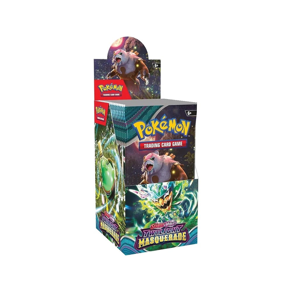 Pokemon Scarlet & Violet SV6 Twilight Masquerade: Euro Half Booster Bo —  LVLUP GAMES
