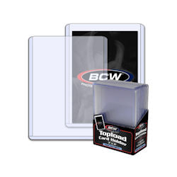 BCW: 3" x 4" Thick Card (138 pt.) Toploader, 10ct