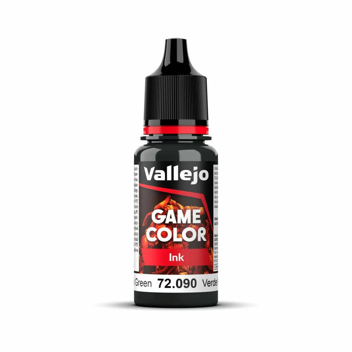 Vallejo: Game Color - Black Green Ink (18ml)