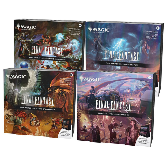 PRE-ORDER | Magic the Gathering: Final Fantasy Scene Box - Set of 4