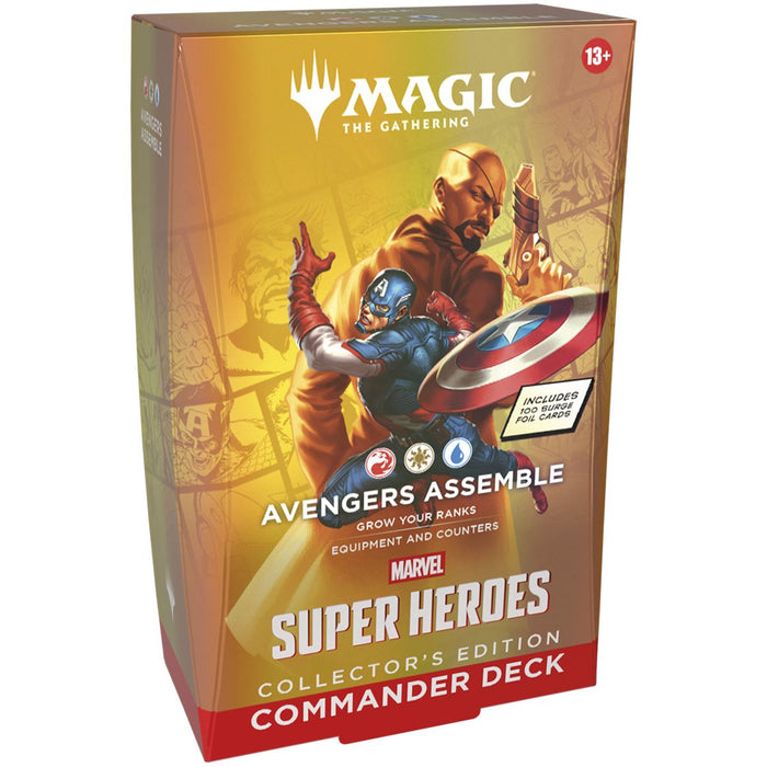 Magic the Gathering: Marvel Super Heroes Collector Commander Deck - Avengers Assemble