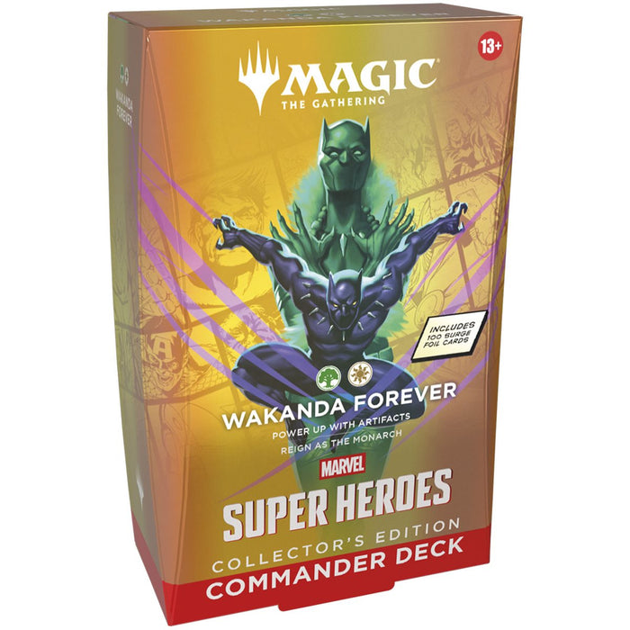 Magic the Gathering: Marvel Super Heroes Collector Commander Deck - Set of 4