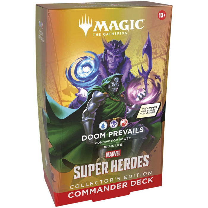 Magic the Gathering: Marvel Super Heroes Collector Commander Deck - Doom Prevails