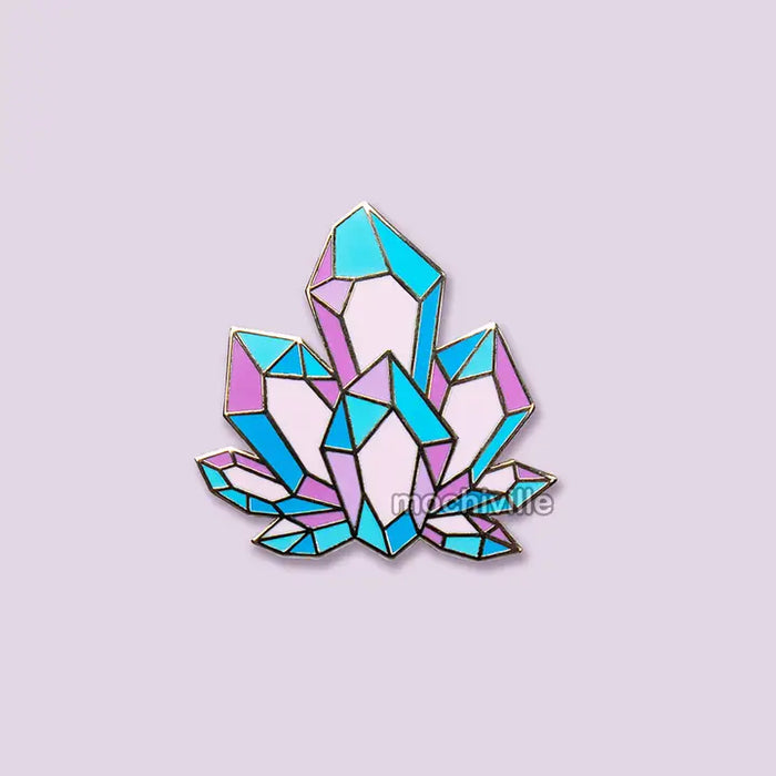 Mochiville: Enamel Pin - Crystal Cluster