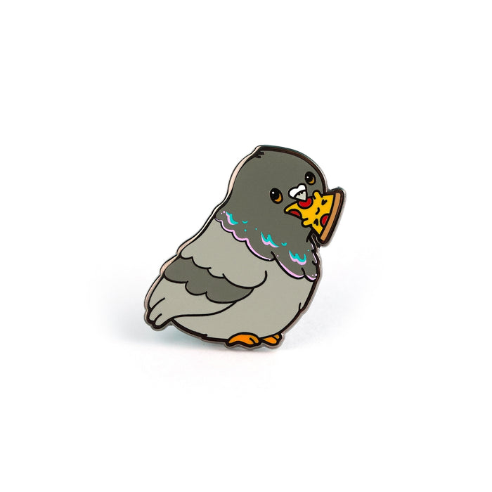 Luxcups Creative: Pizza Pigeon Pin