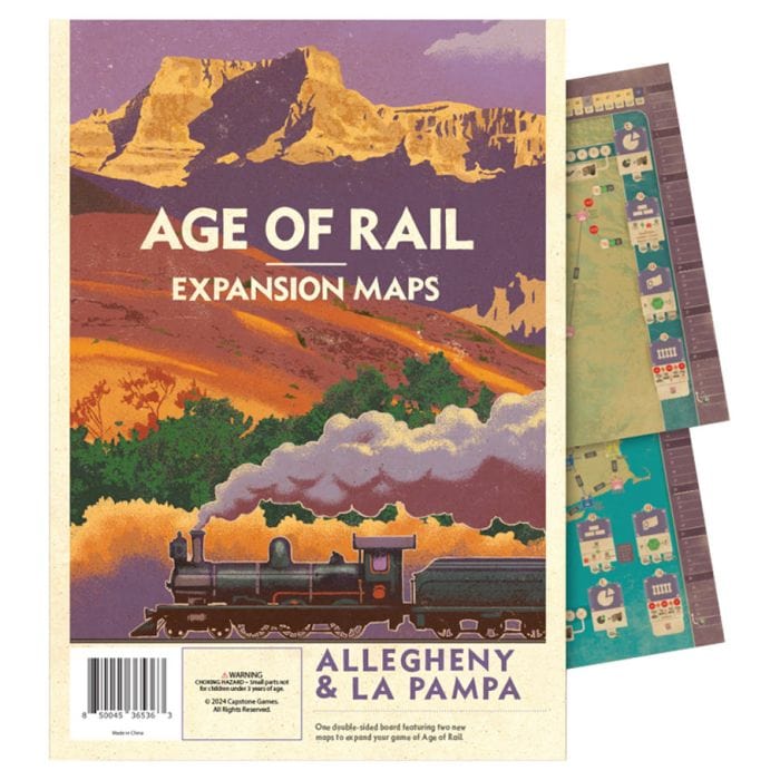 Age of Rail: South Africa - Expansion Maps Allegheny & La Pampa