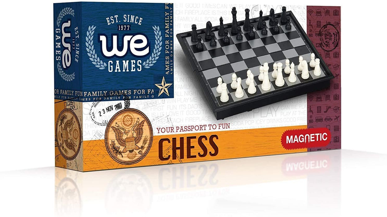 WE Games: 8" Magnetic Chess Set