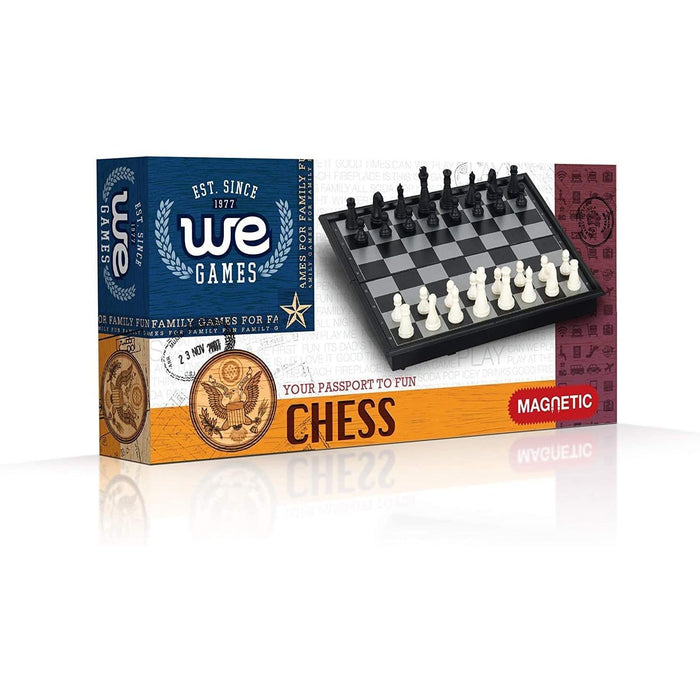 WE Games: 8" Magnetic Chess Set