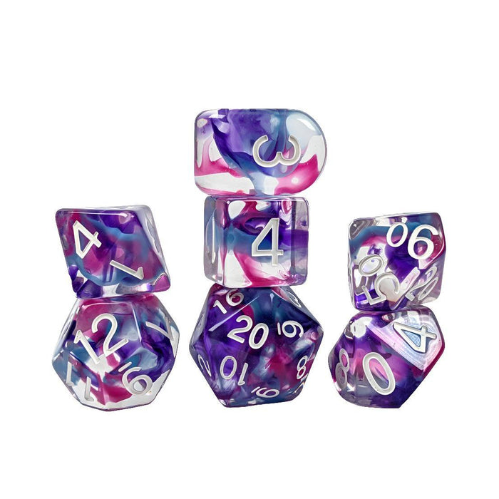 Role 4 Initiative Set of 7 Dice with Arch'D4: Duchess' Decree