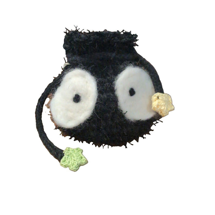 Paper Knitting: Soot Sprite Pouch