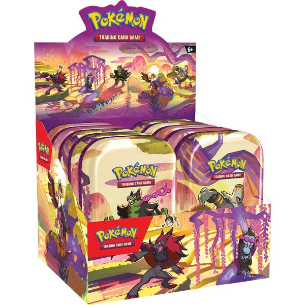 Pokemon Scarlet & Violet: SV6.5 Shrouded Fable Mini Tin Display (10 Tins)