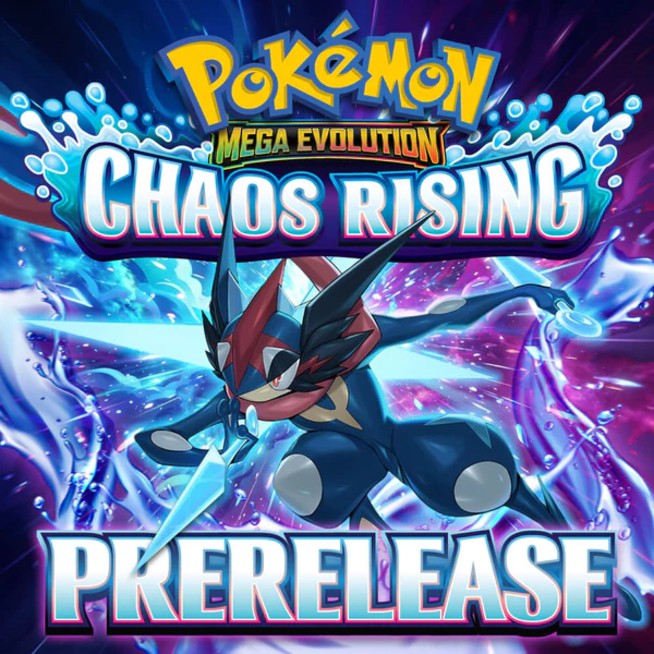 Pokemon: Mega Evolution—Chaos Rising Sealed Tournament
