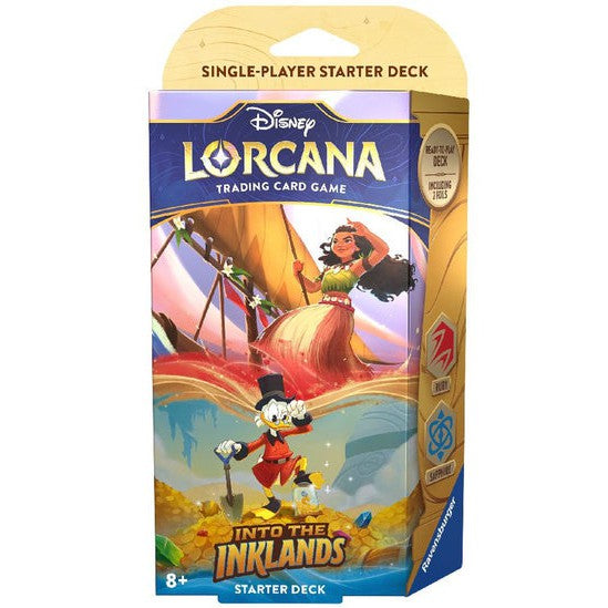 Disney Lorcana: Into the Inklands Starter Deck - Ruby & Sapphire