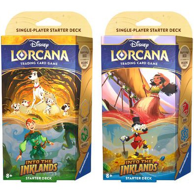Disney Lorcana: Into the Inklands Starter Decks Set of 2