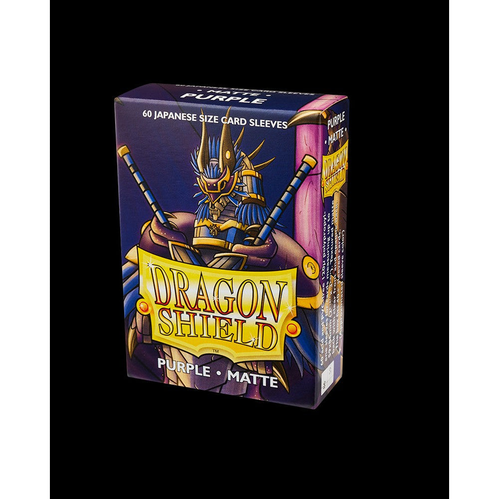 60 Dragon Shield Japanese/Yu-Gi-Oh! Size Card Sleeves Purple Matte