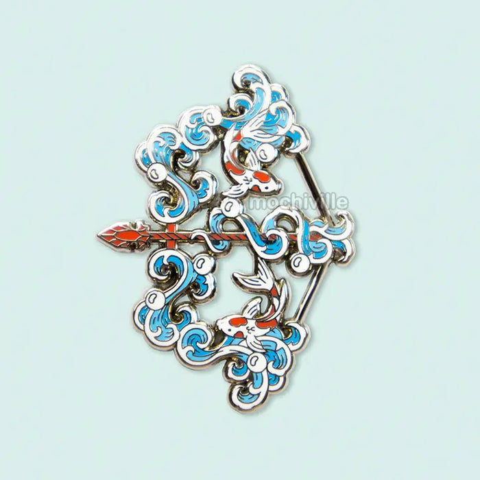 Mochiville: Enamel Pin - Elemental Water Bow