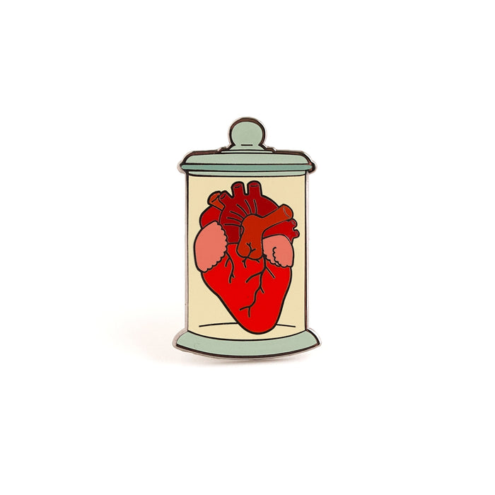 Luxcups Creative: Heart Jar Pin