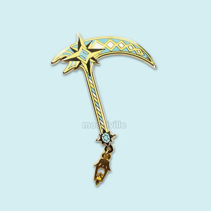 Mochiville: Enamel Pin - Divine Guardian Scythe