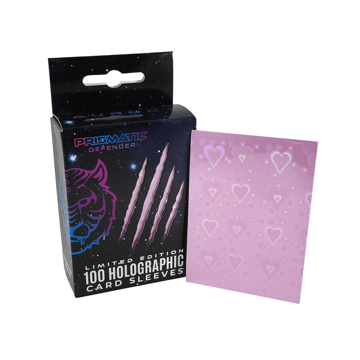 Prismatic Defender: Pulsar Holographic Card Sleeves - Aurora