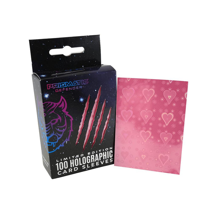Prismatic Defender: Pulsar Holographic Card Sleeves - Luna