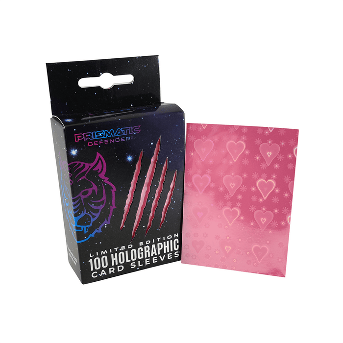 Prismatic Defender: Pulsar Holographic Card Sleeves - Luna