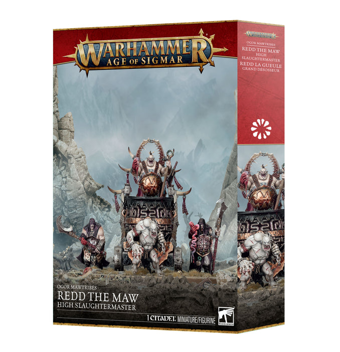 PRE ORDER | Age of Sigmar: Ogor Mawtribes Redd the Maw-High Slaughtermaster