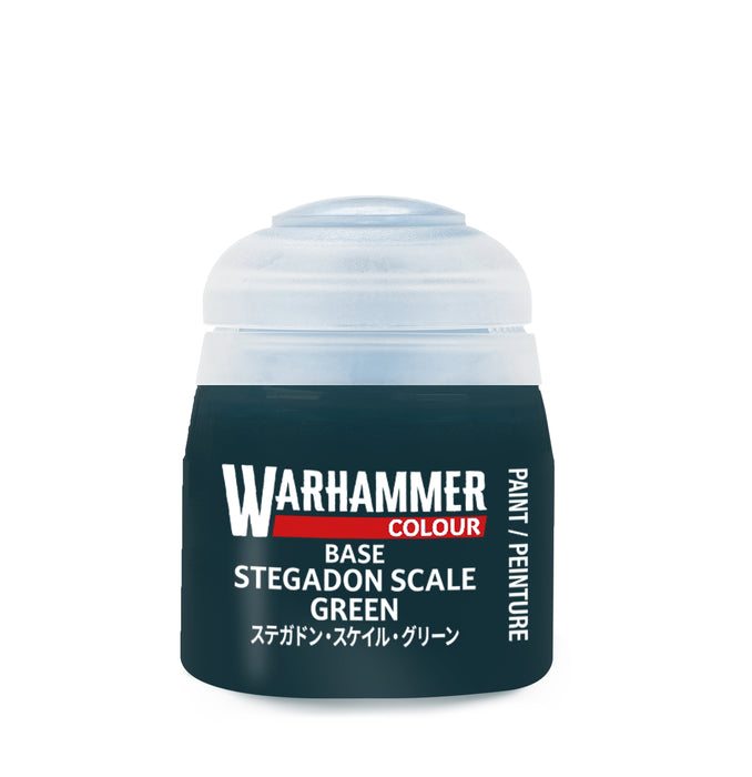 Warhammer Colour: Base - Stegadon Scale Green (12ml)